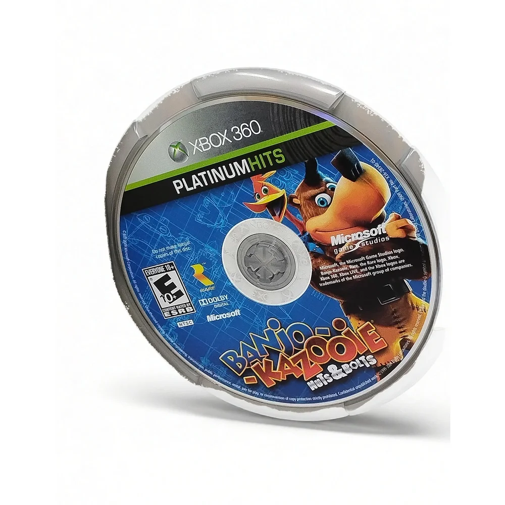 Microsoft Xbox 360 Banjo-Kazooie Nuts & Bolts Viva Pinata Game Bundle Platinum